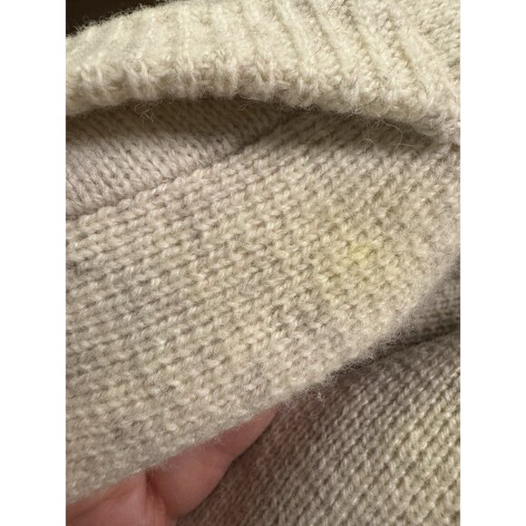 Vintage Gap Women Medium Coat Lambswool Funnel Neck Y2K Retro Cozy Indie Preppy - Picture 15 of 15